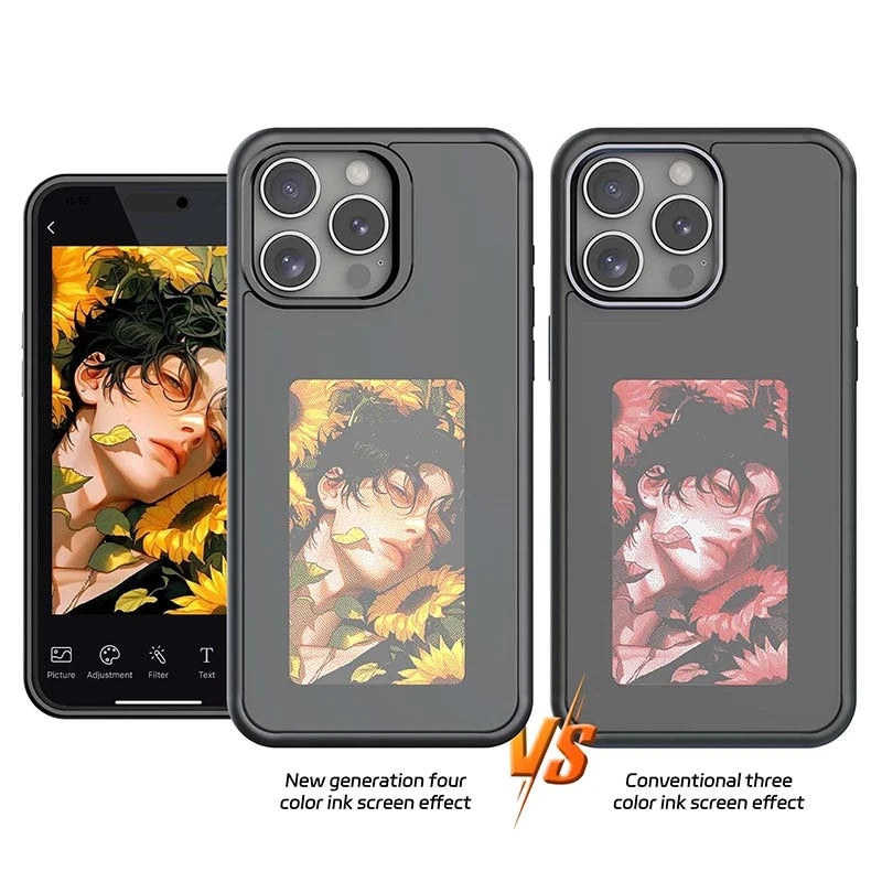 Coque IPHONE avec écran personnalisable