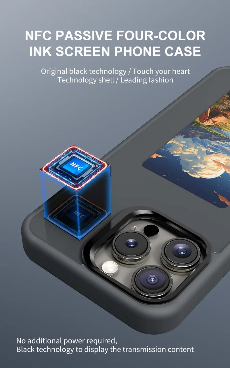 Coque IPHONE avec écran personnalisable
