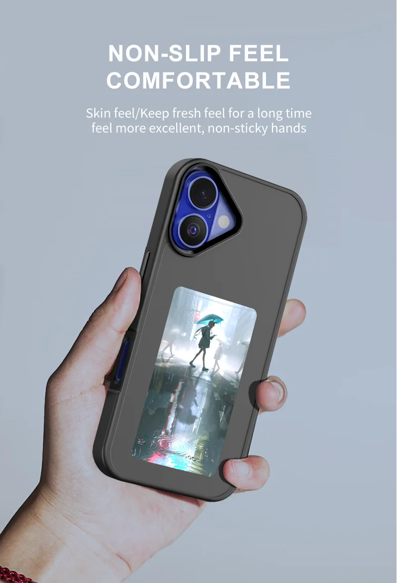Coque IPHONE avec écran personnalisable
